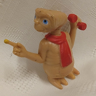Movie Characters Collectibles - E.T. The Extra Terrestrial 1982 LJN Figure with Phone