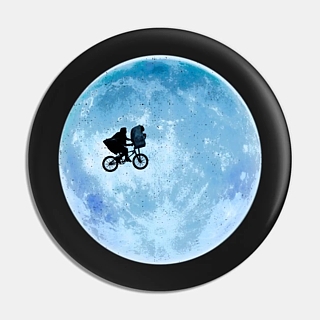 1980s Movies Collectibles - E.T. The Extra-Terrestrial Pinback Button