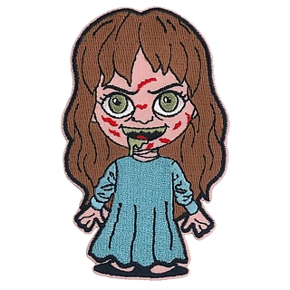 Horror Movie Collectibles - The Exorcist Regan MacNeil Embroidered Iron-On Patch