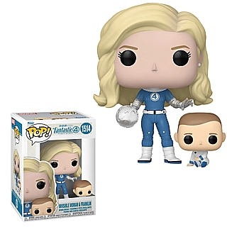 Super Hero Collectibles - Marvel Comics - The Fantastic Four: First Steps Invisible Woman POP! Marvel Vinyl Figure 1514