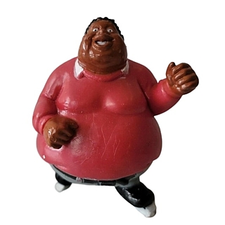 Cartoon Characters Collectibles - Fat Albert and the Cosby Kids Fat Albert PVC Figure from 1990 White Castle