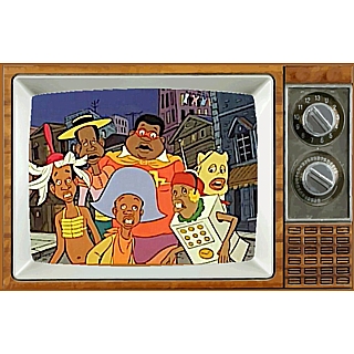 Classic Cartoon Characters Collectibles - Fat Albert and the Cosby Kids Halloween Metal TV Magnet