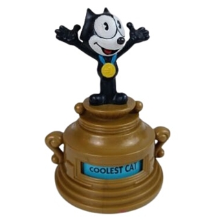 Cartoon Collectibles - Felix the Cat Golden Trophy Wendys