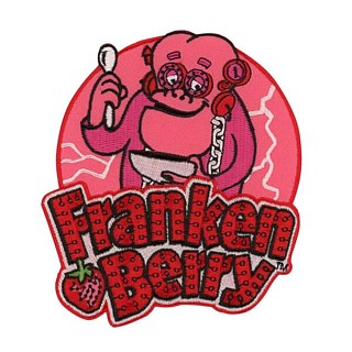 General Mills Cereal Collectibles -  Monster Cereals Franken Berry Iron-On Embroidered Patch
