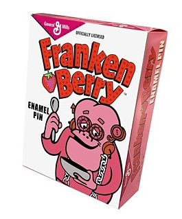 General Mills Cereal Collectibles -  Monster Cereals FrankenBerry Metal Enameled Lapel Pin