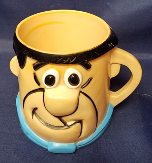 Flintstones Collectibles - Fred Flintstone Vitamins Plastic Mug Cup