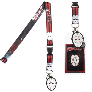 Horror Movie Collectibles - Friday the 13th Cloth Lanyard