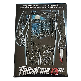 Horror Movie Collectibles - Friday the 13th Jason Voorhees Metal Magnet