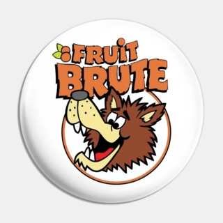 General Mills Monster Cereal Collectibles - Fruit Brute Metal Pinback Button