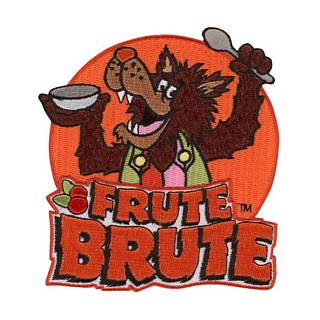 General Mills Cereal Collectibles -  Monster Cereals Frute Brute Iron-On Embroidered Patch