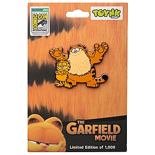 Garfield Collectibles - Garfield the Movie Garfield and Vic Enamel Pin Limited Edition SDCC 2024