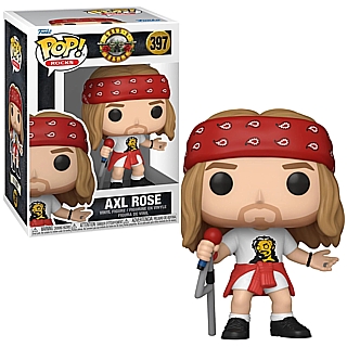 Rock and Roll Collectibles - Guns and Roses Heavy Metal Axl Rose 1992 POP! Rocks Vinyl Figure 397