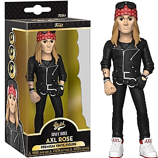 Rock and Roll Collectibles - Guns and Roses Heavy Metal Axl Rose POP! Gold Premium Vinyl Figure