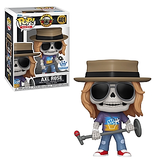 Guns N' Roses Axl Rose Skeleton POP! Rocks Vinyl Figure 401