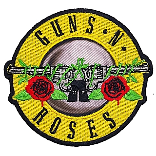 Hard Rock and Metal Collectibles - Guns N' Roses Logo Embroidered Patch
