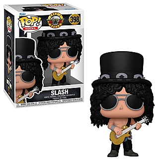Rock and Roll Collectibles - Guns and Roses Heavy Metal Slash 1990s POP! Rocks Vinyl Figure 398