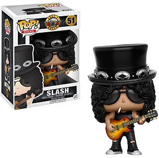 Rock and Roll Collectibles - Guns and Roses Heavy Metal Slash POP! Rocks Vinyl Figure 51