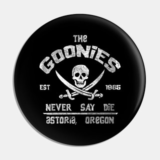 Movies from the 1980's Collectibles The Goonies Pinback Button