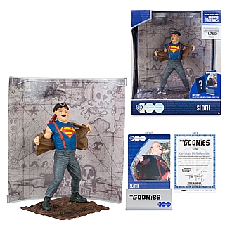 1980's Movie Collectibles - The Goonies Sloth in Superman Shirt Movie Maniacs McFarlane Action Figure