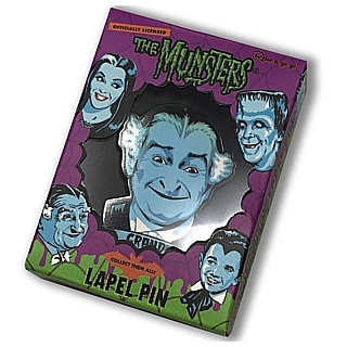 Television from the 1970's Collectibles - The Munsters Grandpa Munster Metal Enameled Lapel Pin
