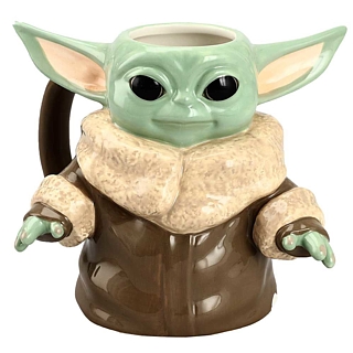 Star Wars The Mandalorian Collectibles - Grogu The Child Premium Sculpted Mug