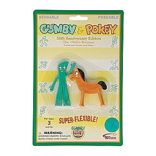 Cartoon Collectibles - Pokey Bendy Keychain