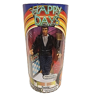 Happy Days Classic Television Collectibles - Arthur Fonzarelli The Fonz or Fonzie Collectible Action Figure from Exclusive Premiere