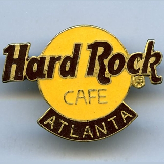 Advertising -Hard Rock Cafe Atlanta Enamel Pin