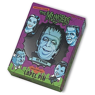 Television from the 1970's Collectibles - The Munsters Herman Munster Enamel Lapel Pin