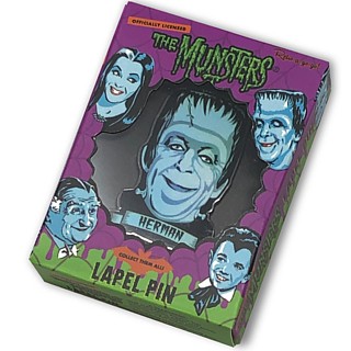 Television from the 1970's Collectibles - The Munsters Herman Munster Metal Enameled Lapel Pin