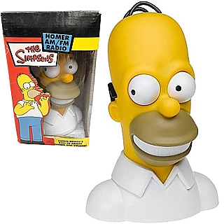 The Simpsons Collectibles - Homer AM/FM Radio
