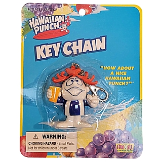 Hawaiian Punch Punchy Figural Keychain with Orange Cup