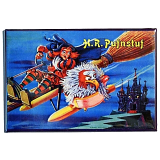 Classic Cartoon Characters Collectibles - Sid and Marty Krofft H.R. Pufnstuf Witchiepoo Lunchbox Metal Magnet