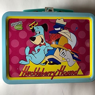Hanna Barbera Collectibles - Huckleberry Hound Metal Mini Lunch Box Tin