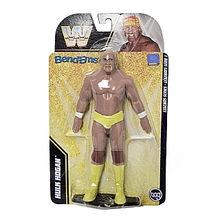 Pro Wrestling Collectibles - WWE Hulk Hogan Bend-Ems Bendable Figure FlexiFigs