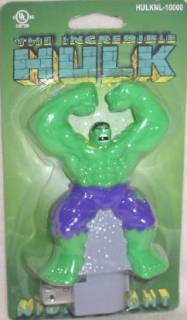 Super Hero Collectibles - Incredible Hulk Nite Lite
