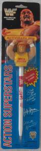 Pro Wrestling Collectibles - WWF World Wrestling Federation Hulk Hogan Pen & Topper