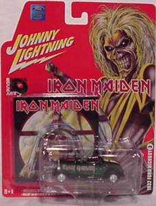 Rock and Roll Collectibles - Iron Maiden Eddie - Johnny Lightning Car