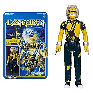 Rock and Roll Collectibles - Iron Maiden Heavy Metal Re-Action Figure Live After Death Album