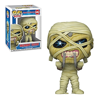 Rock and Heavy Metal Collectibles - Iron Maiden Mummy Eddie POP! Rocks Vinyl Figure 442