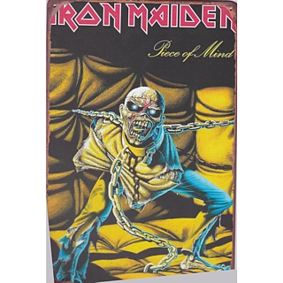 Heavy Metal Collectibles - Iron Maiden Mascot Eddie Metal Tin Sign