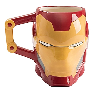 Super Hero Collectibles - Marvel Iron Man Sculpted Ceramic Mug