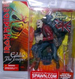 Rock and Roll Collectibles - Iron Maiden Heavy Metal Eddie The Trooper Action Figure