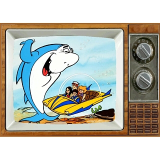 Television Character Collectibles - Hanna Barbera's Jabber Jaw TV Magnet