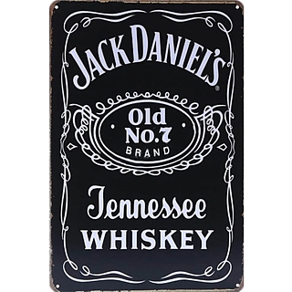 Liquor Advertising Collectibles - Jack Daniels Metal Tavern Sign