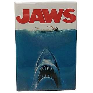 Movies from the 1970's and 1980's Collectibles - JAWS Movie Poster Metal TV Magnet