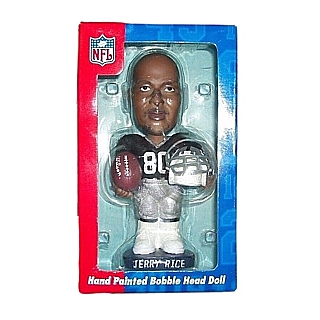 National Football League - NFL Jerry Rice Los Angeles Raiders Bobblehead Doll
