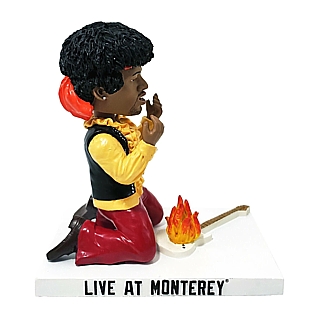 Rock and Roll Collectibles - Jimi Hendrix Monterey Bobblehead