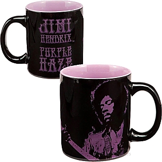 Rock and Roll Collectibles - Jimi Hendrix Collectible Ceramic Mug