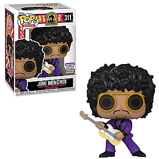 Rock and Roll Collectibles - Jimi Hendrix Purple Haze POP! Rocks Viyl Figure 311